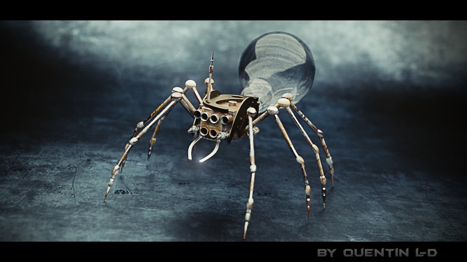 Steampunk Spider preview image 1